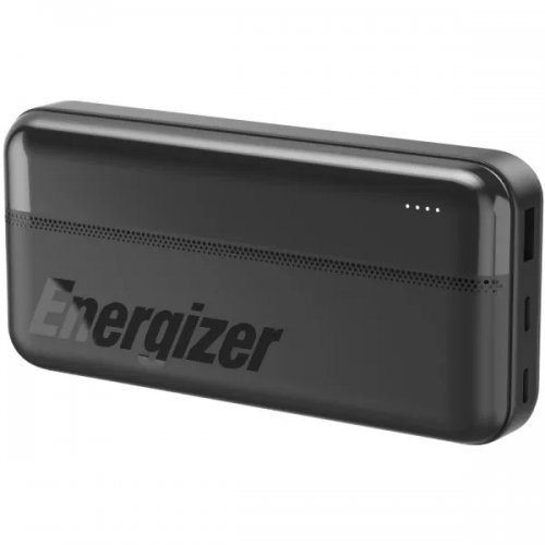 Powerbank Energizer 20000mAh 15W (UE20050CC) Black купити в Україні: Київ, Львів, Хмельницький, Тернопіль, Івано-Франківськ | Низька ціна, відгуки, характеристики від TELEMART фото