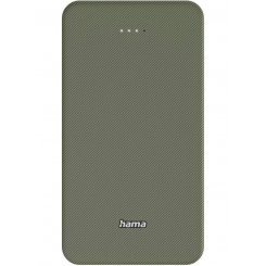 Powerbank Hama 20000mAh 15W (00201716) Green