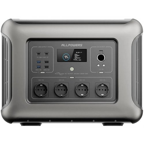 Зарядная станция ALLPOWERS R2500 2500W 2016Wh купить в Украине: Киев, Днепр, Харьков, Одесса  | Низкая цена, отзывы, характеристики от TELEMART фото
