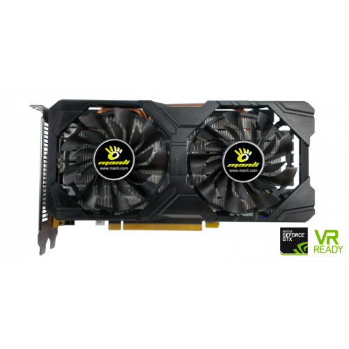 Продать Видеокарта Manli GeForce GTX 1060 6144MB (NGTX1060/5REHDP-F336G) по Trade-In интернет-магазине Телемарт - Киев, Днепр, Украина фото