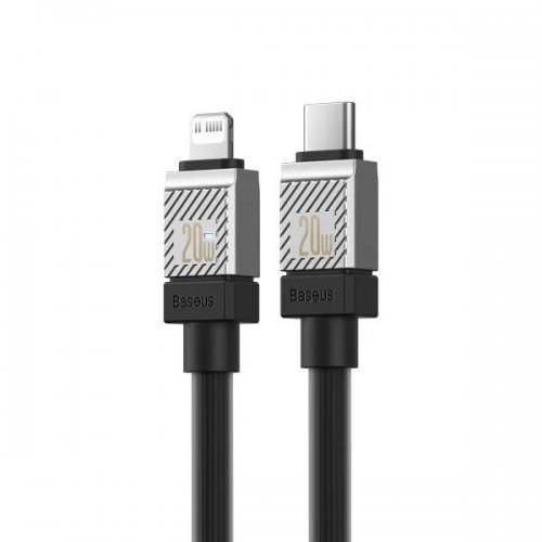 Кабель Baseus CoolPlay USB Type-C to Lightning 20W 2m (CAKW000101) Black купити в Україні: Київ, Львів, Хмельницький, Тернопіль, Івано-Франківськ | Низька ціна, відгуки, характеристики від TELEMART фото