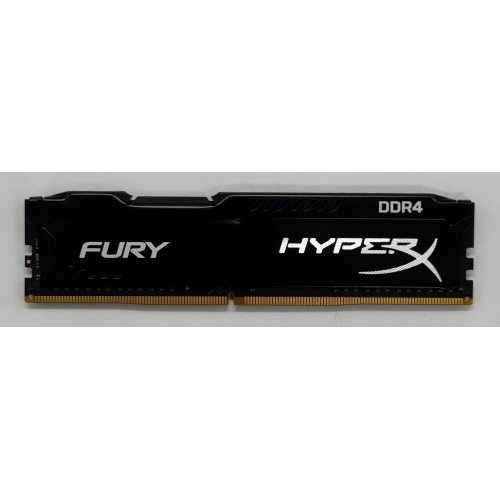 Озу Kingston DDR4 8GB 2400Mhz HyperX FURY Black (HX424C15FB2/8) (Восстановлено продавцом, 866872) купить в Украине: Киев, Днепр, Харьков, Одесса  | Проверка совместимости, низкая цена, отзывы, характеристики от TELEMART фото