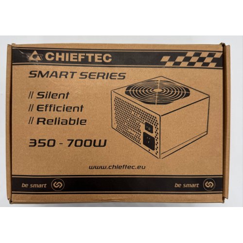 Блок питания CHIEFTEC Smart 650W (GPS-650A8) (Восстановлено продавцом, 866874) купить в Украине: Киев, Днепр, Харьков, Одесса  | Проверка совместимости, низкая цена, отзывы, характеристики от TELEMART фото