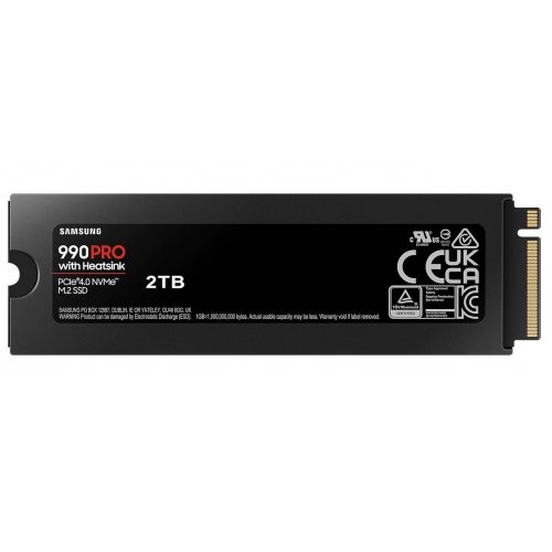 Ssd-диск Samsung 990 PRO V-NAND 3-bit MLC 2TB M.2 (2280 PCI-E) NVMe 2.0 (MZ-V9P2T0CW) (Состояние нового, 866879) купить в Украине: Киев, Днепр, Харьков, Одесса  | Проверка совместимости, низкая цена, отзывы, характеристики от TELEMART фото
