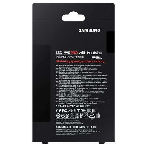 Ssd-диск Samsung 990 PRO V-NAND 3-bit MLC 2TB M.2 (2280 PCI-E) NVMe 2.0 (MZ-V9P2T0CW) (Состояние нового, 866879) купить в Украине: Киев, Днепр, Харьков, Одесса  | Проверка совместимости, низкая цена, отзывы, характеристики от TELEMART фото