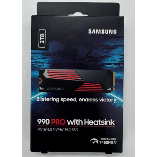 Ssd-диск Samsung 990 PRO V-NAND 3-bit MLC 2TB M.2 (2280 PCI-E) NVMe 2.0 (MZ-V9P2T0CW) (Состояние нового, 866879) купить в Украине: Киев, Днепр, Харьков, Одесса  | Проверка совместимости, низкая цена, отзывы, характеристики от TELEMART фото