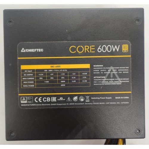 Блок питания Vinga 500W (VPS-500B) (Восстановлено продавцом, 866906) купить в Украине: Киев, Днепр, Харьков, Одесса  | Проверка совместимости, низкая цена, отзывы, характеристики от TELEMART фото