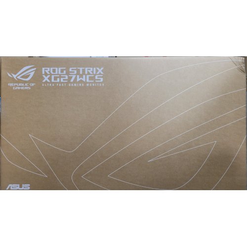 Уценка монитор Asus 27" ROG Strix XG27WCS (90LM09P1-B01370) Black (Повреждена упаковка, 866908) купить в Украине: Киев, Днепр, Харьков, Одесса  | Низкая цена, отзывы, характеристики от TELEMART фото