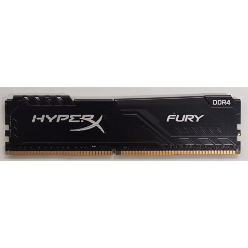 Озу HyperX DDR4 8GB 3200Mhz Fury Black (HX432C16FB3/8) (Восстановлено продавцом, 866929) купить в Украине: Киев, Днепр, Харьков, Одесса  | Проверка совместимости, низкая цена, отзывы, характеристики от TELEMART фото