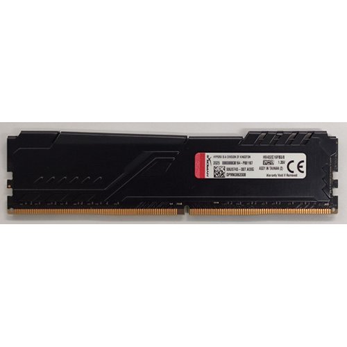 Озу HyperX DDR4 8GB 3200Mhz Fury Black (HX432C16FB3/8) (Восстановлено продавцом, 866929) купить в Украине: Киев, Днепр, Харьков, Одесса  | Проверка совместимости, низкая цена, отзывы, характеристики от TELEMART фото