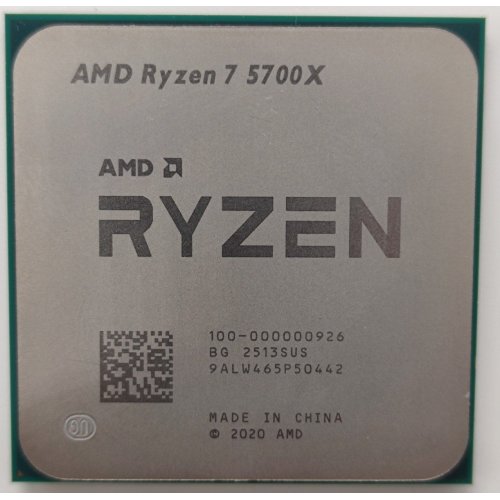 Процесор AMD Ryzen 7 5700X 3.4(4.6)GHz 32MB sAM4 Tray (100-000000926) (Відновлено продавцем, 866940) купити в Україні: Київ, Львів, Хмельницький, Тернопіль, Івано-Франківськ | Перевірка сумісності, низька ціна, відгуки, характеристики від TELEMART фото