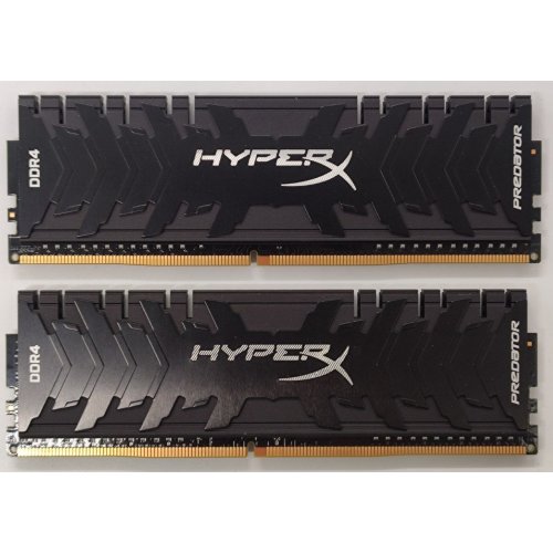 Озу HyperX DDR4 16GB (2x8GB) 3200Mhz Predator (HX432C16PB3K2/16) (Восстановлено продавцом, 866944) купить в Украине: Киев, Днепр, Харьков, Одесса  | Проверка совместимости, низкая цена, отзывы, характеристики от TELEMART фото