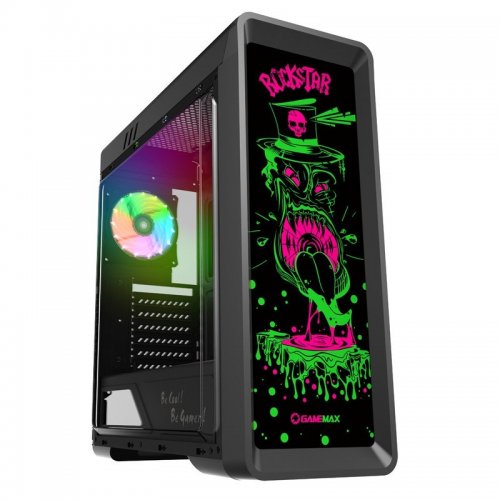 Корпус GAMEMAX G515 RockStar RGB Window без БЖ Black (Відновлено продавцем, 866962) купити в Україні: Київ, Львів, Хмельницький, Тернопіль, Івано-Франківськ | Перевірка сумісності, низька ціна, відгуки, характеристики від TELEMART фото