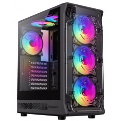 Уцінка корпус GAMEMAX Starlight 2 A Tempered Glass без БЖ Black (Розкрита упаковка, 866974)