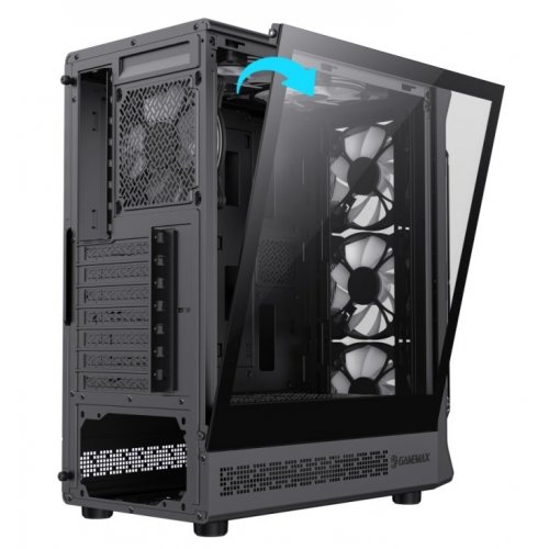 Уцінка корпус GAMEMAX Starlight 2 A Tempered Glass без БЖ Black (Розкрита упаковка, 866974) купити в Україні: Київ, Львів, Хмельницький, Тернопіль, Івано-Франківськ | Перевірка сумісності, низька ціна, відгуки, характеристики від TELEMART фото