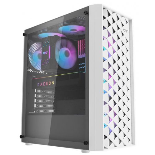 Корпус DarkFlash DK351 без БЖ White (Відновлено продавцем, 866986) купити в Україні: Київ, Львів, Хмельницький, Тернопіль, Івано-Франківськ | Перевірка сумісності, низька ціна, відгуки, характеристики від TELEMART фото