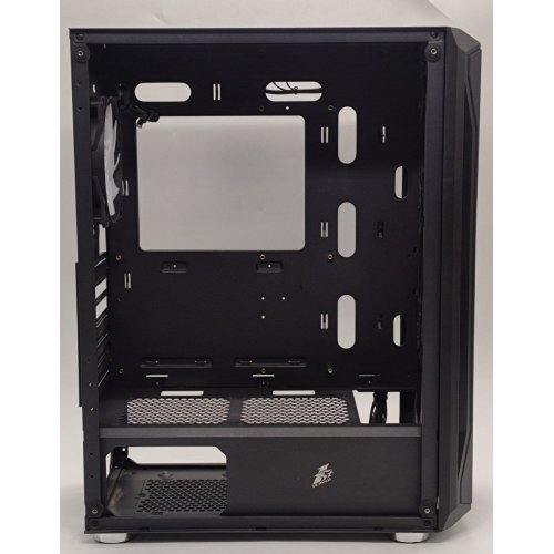 Корпус 1stPlayer X5-BK-4F1 без БЖ Black (Відновлено продавцем, 867013) купити в Україні: Київ, Львів, Хмельницький, Тернопіль, Івано-Франківськ | Перевірка сумісності, низька ціна, відгуки, характеристики від TELEMART фото