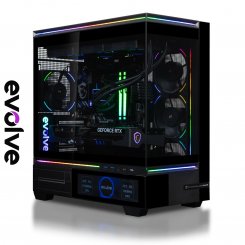 Ігровий ПК EVOLVE GamePart Vision Pro (EVGP-VSNR770N507T-D532S1TBK) Black / AMD Ryzen 7 7700 (3.8-5.3), 8 ядер / NVIDIA GeForce RTX 5070 Ti / 32 ГБ (DDR5) / 1024 ГБ (SSD)