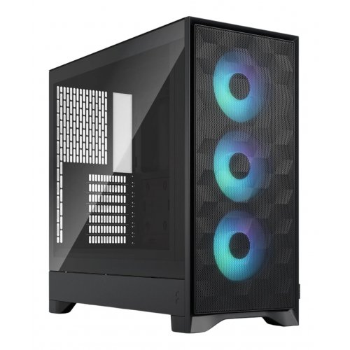 Корпус Fractal Design Pop 2 Air RGB Tempered Glass без БП (FD-C-POA2A-03) Black купить в Украине: Киев, Днепр, Харьков, Одесса  | Проверка совместимости, низкая цена, отзывы, характеристики от TELEMART фото