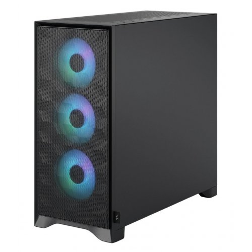 Корпус Fractal Design Pop 2 Air RGB Tempered Glass без БП (FD-C-POA2A-03) Black купить в Украине: Киев, Днепр, Харьков, Одесса  | Проверка совместимости, низкая цена, отзывы, характеристики от TELEMART фото