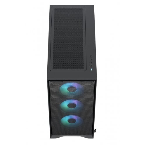 Корпус Fractal Design Pop 2 Air RGB Tempered Glass без БП (FD-C-POA2A-03) Black купить в Украине: Киев, Днепр, Харьков, Одесса  | Проверка совместимости, низкая цена, отзывы, характеристики от TELEMART фото