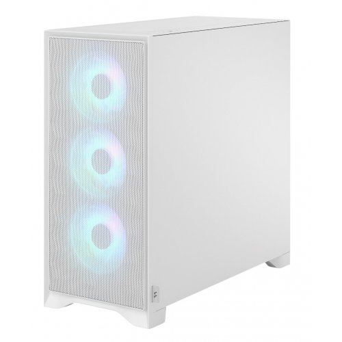 Корпус Fractal Design Pop 2 Air RGB Tempered Glass без БП (FD-C-POA2A-04) White купить в Украине: Киев, Днепр, Харьков, Одесса  | Проверка совместимости, низкая цена, отзывы, характеристики от TELEMART фото