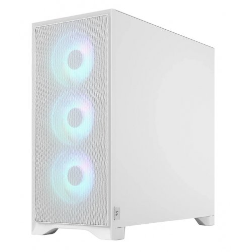 Корпус Fractal Design Pop 2 Air RGB Tempered Glass без БП (FD-C-POA2A-04) White купить в Украине: Киев, Днепр, Харьков, Одесса  | Проверка совместимости, низкая цена, отзывы, характеристики от TELEMART фото