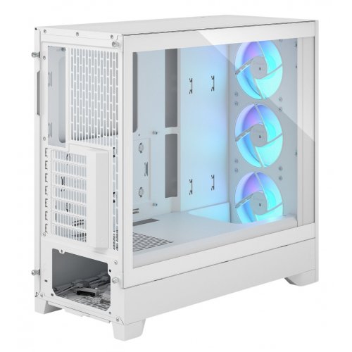 Корпус Fractal Design Pop 2 Air RGB Tempered Glass без БП (FD-C-POA2A-04) White купить в Украине: Киев, Днепр, Харьков, Одесса  | Проверка совместимости, низкая цена, отзывы, характеристики от TELEMART фото