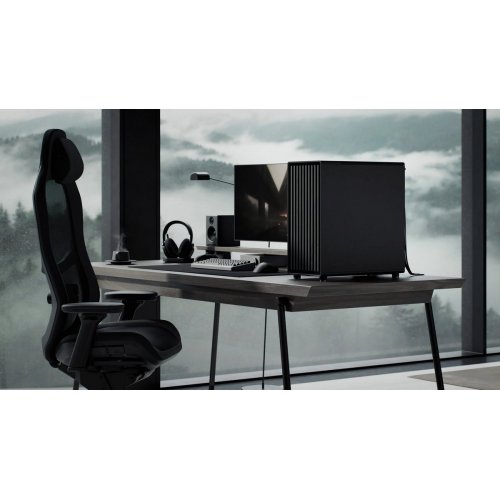 Корпус Fractal Design North Momentum Edition Tempered Glass без БП (FD-C-NOR1C-05) Black купить в Украине: Киев, Днепр, Харьков, Одесса  | Проверка совместимости, низкая цена, отзывы, характеристики от TELEMART фото