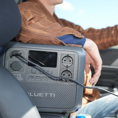 Зарядна станція BLUETTI AC70 1000W 768Wh купити в Україні: Київ, Львів, Хмельницький, Тернопіль, Івано-Франківськ | Низька ціна, відгуки, характеристики від TELEMART фото