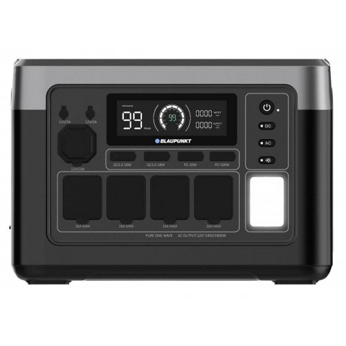 Зарядная станция Blaupunkt JuiceBox 1000 1800W 1024Wh (BPPS1000A) купить в Украине: Киев, Днепр, Харьков, Одесса  | Низкая цена, отзывы, характеристики от TELEMART фото