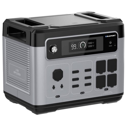 Зарядная станция Blaupunkt JuiceBox 2000 2400W 2048Wh (BPPS2000A) купить в Украине: Киев, Днепр, Харьков, Одесса  | Низкая цена, отзывы, характеристики от TELEMART фото