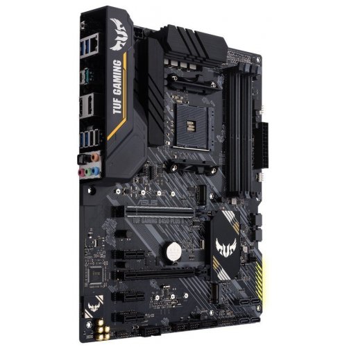 Уценка материнская плата Asus TUF GAMING B450-PLUS II (sAM4, AMD B450) (Вскрытая упаковка, 867104) купить в Украине: Киев, Днепр, Харьков, Одесса  | Проверка совместимости, низкая цена, отзывы, характеристики от TELEMART фото