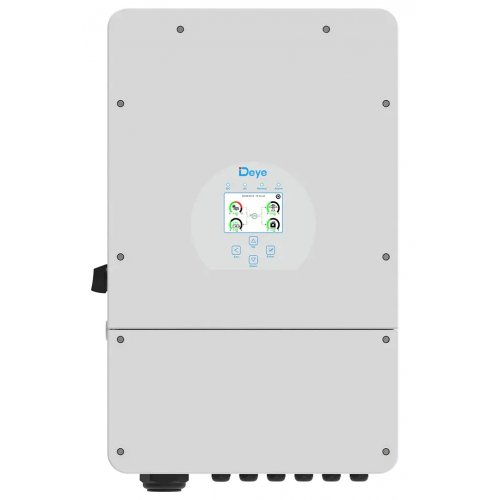 Гібридний однофазний інвертор Deye 48V 12000W (SUN-12K-SG02LP1-EU-AM3-PLUS) купити в Україні: Київ, Львів, Хмельницький, Тернопіль, Івано-Франківськ | Низька ціна, відгуки, характеристики від TELEMART фото