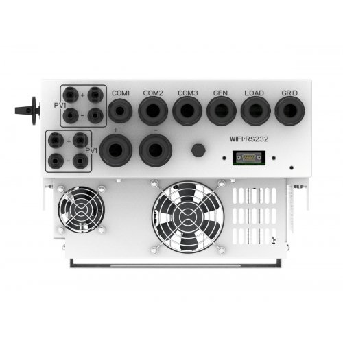 Гибридный однофазный инвертор Deye 48V 6000W (SUN-6K-SG05LP1-AM2-PLUS) купить в Украине: Киев, Днепр, Харьков, Одесса  | Низкая цена, отзывы, характеристики от TELEMART фото