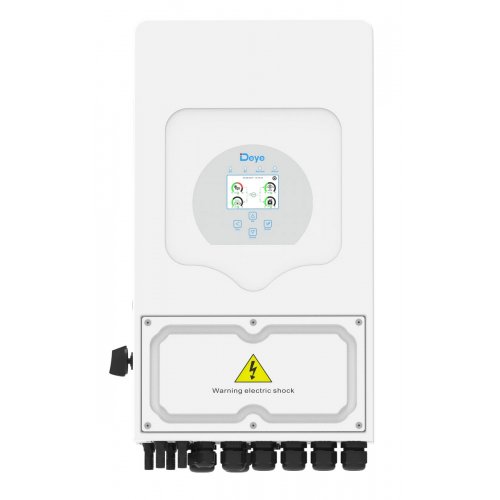 Гибридный однофазный инвертор Deye 48V 8000W (SUN-8K-SG05LP1-EU-AM2-PLUS) купить в Украине: Киев, Днепр, Харьков, Одесса  | Низкая цена, отзывы, характеристики от TELEMART фото