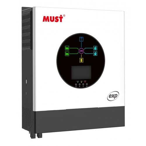 Гібридний інвертор Must PV19-6248 EXP 48V 6200W купити в Україні: Київ, Львів, Хмельницький, Тернопіль, Івано-Франківськ | Низька ціна, відгуки, характеристики від TELEMART фото