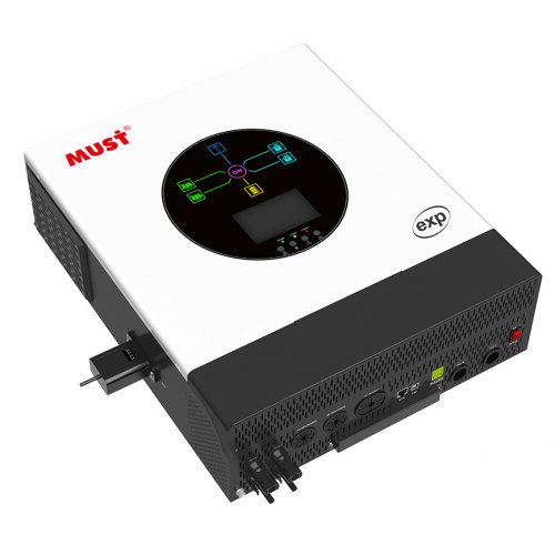 Гібридний інвертор Must PV19-6248 EXP 48V 6200W купити в Україні: Київ, Львів, Хмельницький, Тернопіль, Івано-Франківськ | Низька ціна, відгуки, характеристики від TELEMART фото