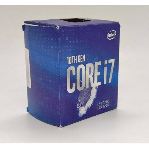 Процессор Intel Core i7-10700 2.9(4.8)GHz 16MB s1200 Box (BX8070110700) (Восстановлено продавцом, 867136) купить в Украине: Киев, Днепр, Харьков, Одесса  | Проверка совместимости, низкая цена, отзывы, характеристики от TELEMART фото