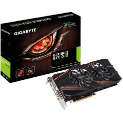 Видеокарта Gigabyte GeForce GTX 1070 WINDFORCE OC 8192MB (GV-N1070WF2OC-8GD) (Восстановлено продавцом, 867225)
