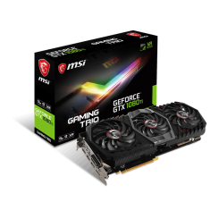Відеокарта MSI GeForce GTX 1080 Ti Gaming TRIO 11264MB (GTX 1080 Ti GAMING TRIO) (Відновлено продавцем, 867232)