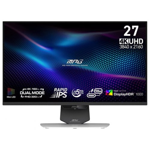 Уценка монитор MSI 27" MPG 274URDFW E16M White (Повреждена упаковка, 867328) купить в Украине: Киев, Днепр, Харьков, Одесса  | Низкая цена, отзывы, характеристики от TELEMART фото