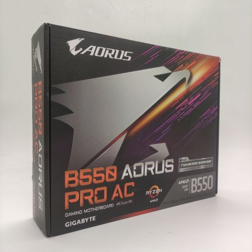 Материнская плата Gigabyte B550 AORUS PRO AC (sAM4, AMD B550) (Восстановлено продавцом, 867365) купить в Украине: Киев, Днепр, Харьков, Одесса  | Проверка совместимости, низкая цена, отзывы, характеристики от TELEMART фото