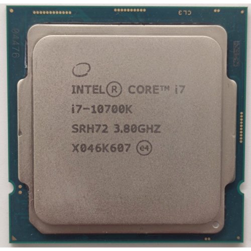 Процессор Intel Core i7-10700K 3.8(5.1)GHz 16MB s1200 Tray (CM8070104282436) (Восстановлено продавцом, 867372) купить в Украине: Киев, Днепр, Харьков, Одесса  | Проверка совместимости, низкая цена, отзывы, характеристики от TELEMART фото