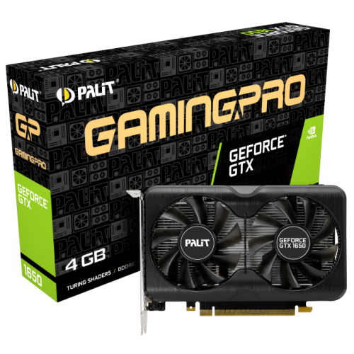 Відеокарта Palit GeForce GTX 1650 Gaming Pro 4096MB (NE6165001BG1-1175A) (Відновлено продавцем, 867390) купити в Україні: Київ, Львів, Хмельницький, Тернопіль, Івано-Франківськ | Перевірка сумісності, низька ціна, відгуки, характеристики від TELEMART фото