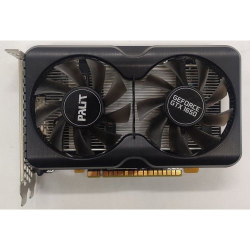 Відеокарта Palit GeForce GTX 1650 Gaming Pro 4096MB (NE6165001BG1-1175A) (Відновлено продавцем, 867390) купити в Україні: Київ, Львів, Хмельницький, Тернопіль, Івано-Франківськ | Перевірка сумісності, низька ціна, відгуки, характеристики від TELEMART фото