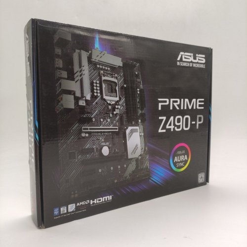 Материнская плата Asus PRIME Z490-P (s1200, Intel Z490) (Восстановлено продавцом, 867392) купить в Украине: Киев, Днепр, Харьков, Одесса  | Проверка совместимости, низкая цена, отзывы, характеристики от TELEMART фото