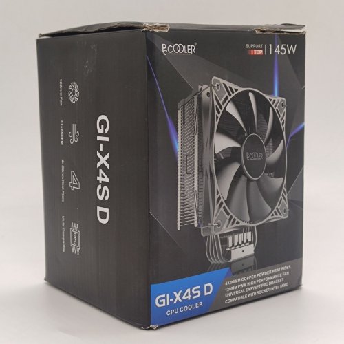 Кулер PCCooler GI-X4SD (Восстановлено продавцом, 867398) купить в Украине: Киев, Днепр, Харьков, Одесса  | Проверка совместимости, низкая цена, отзывы, характеристики от TELEMART фото