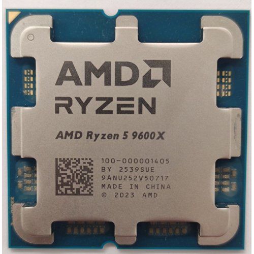Процесор AMD Ryzen 5 9600X 3.9(5.4)GHz 32MB sAM5 Tray (100-000001405) (Відновлено продавцем, 867400) купити в Україні: Київ, Львів, Хмельницький, Тернопіль, Івано-Франківськ | Перевірка сумісності, низька ціна, відгуки, характеристики від TELEMART фото