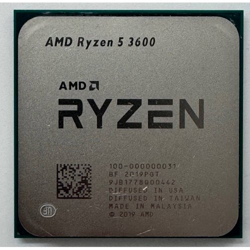 Процессор AMD Ryzen 5 3600 3.6(4.2)GHz 32MB sAM4 Tray (100-000000031) (Восстановлено продавцом, 867511) купить в Украине: Киев, Днепр, Харьков, Одесса  | Проверка совместимости, низкая цена, отзывы, характеристики от TELEMART фото
